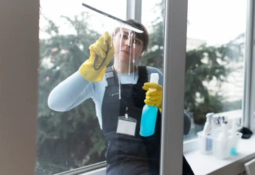 Nettoyage de vitres intérieures et extérieures à Levroux